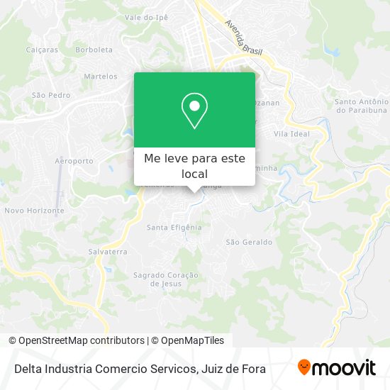 Delta Industria Comercio Servicos mapa