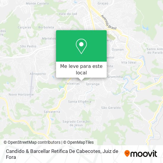 Candido & Barcellar Retifica De Cabecotes mapa