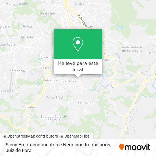 Siena Empreendimentos e Negocios Imobiliarios mapa