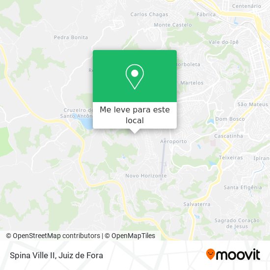 Spina Ville II mapa