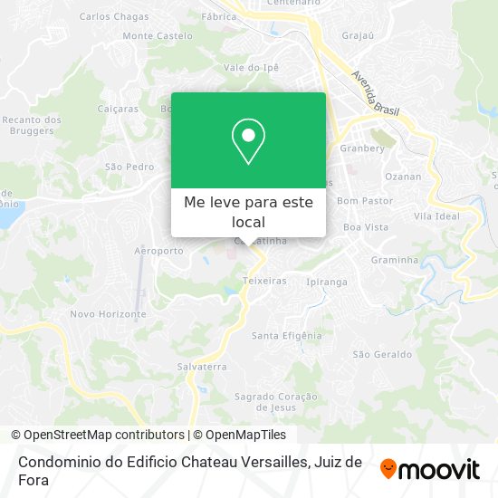 Condominio do Edificio Chateau Versailles mapa