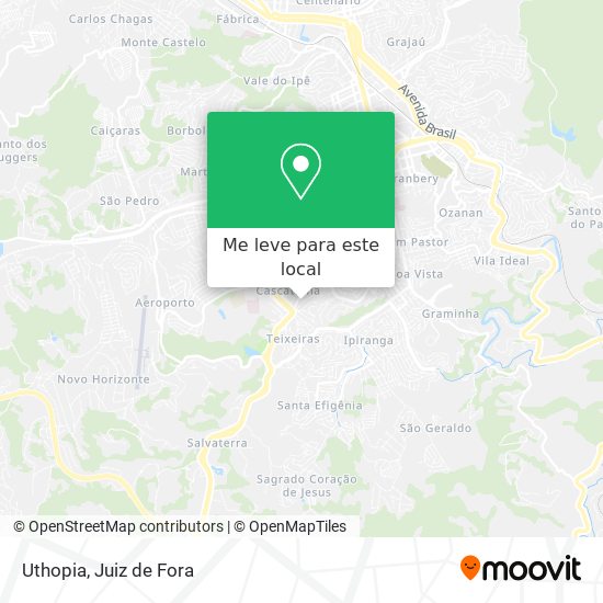 Uthopia mapa
