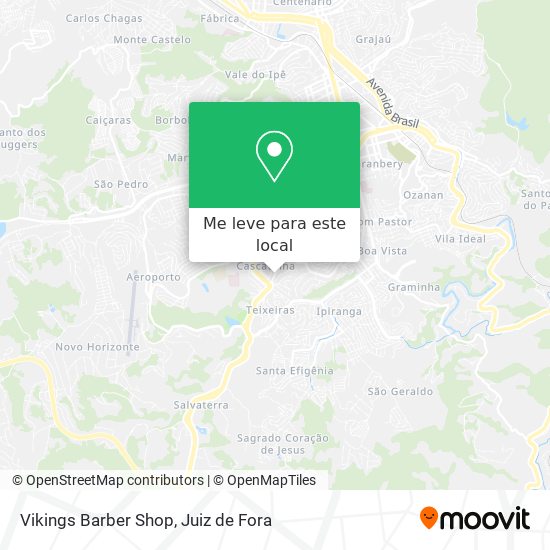Vikings Barber Shop mapa