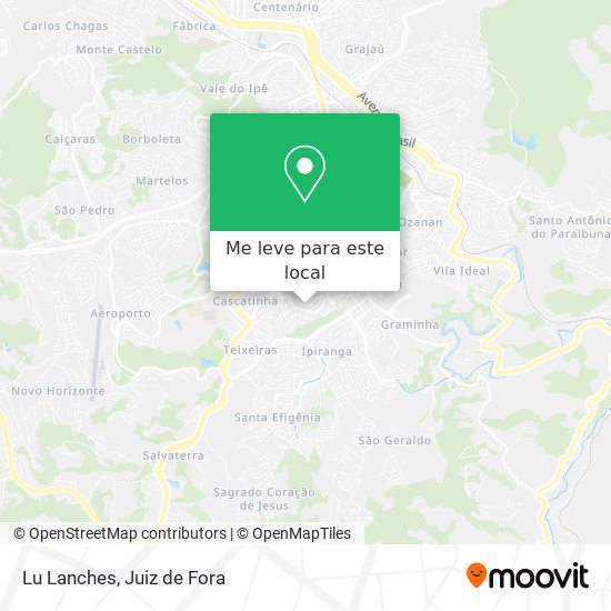 Lu Lanches mapa