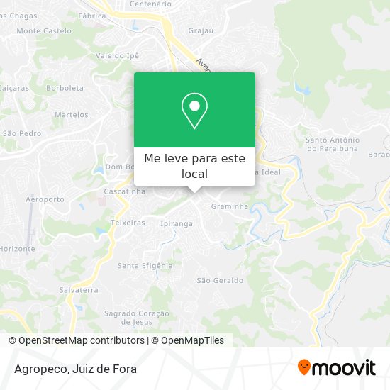 Agropeco mapa