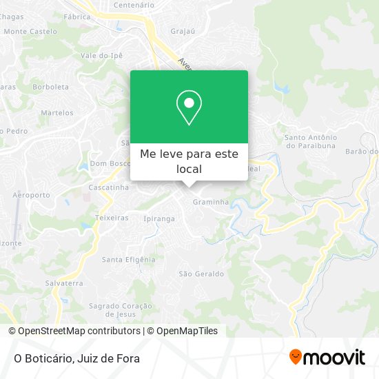O Boticário mapa