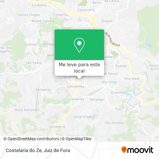Costelaria do Ze mapa