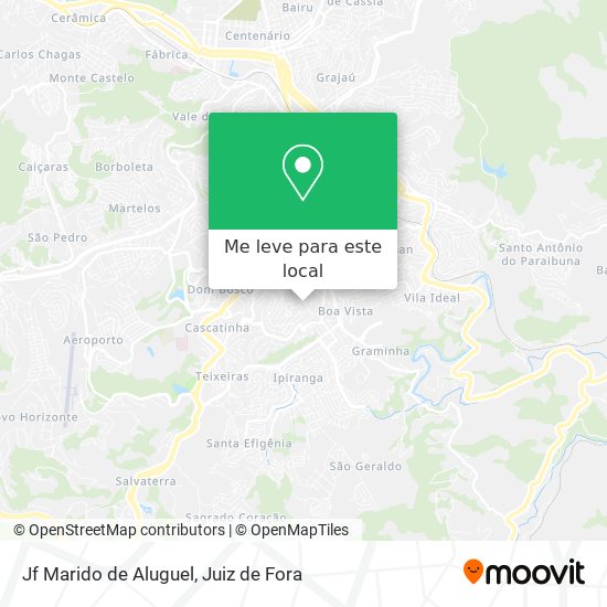 Jf Marido de Aluguel mapa