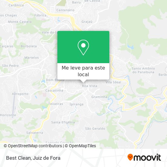 Best Clean mapa