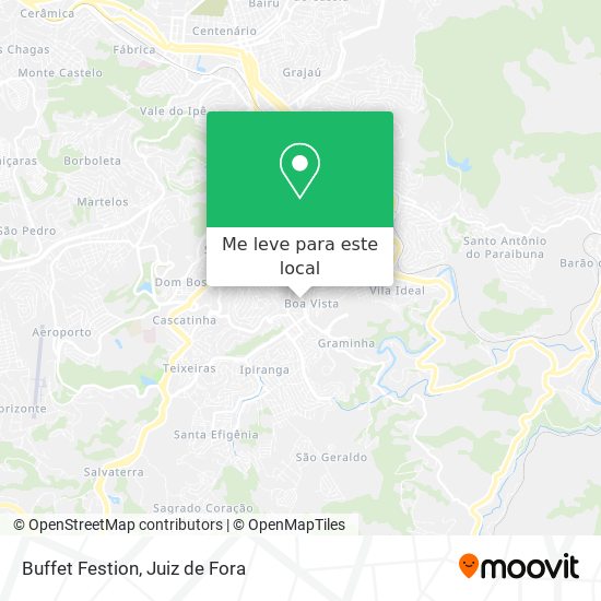 Buffet Festion mapa