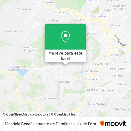 Mandala Beneficiamento de Parafinas mapa