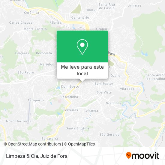 Limpeza & Cia mapa