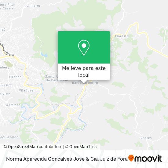 Norma Aparecida Goncalves Jose & Cia mapa