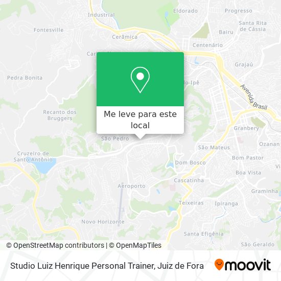 Studio Luiz Henrique Personal Trainer mapa
