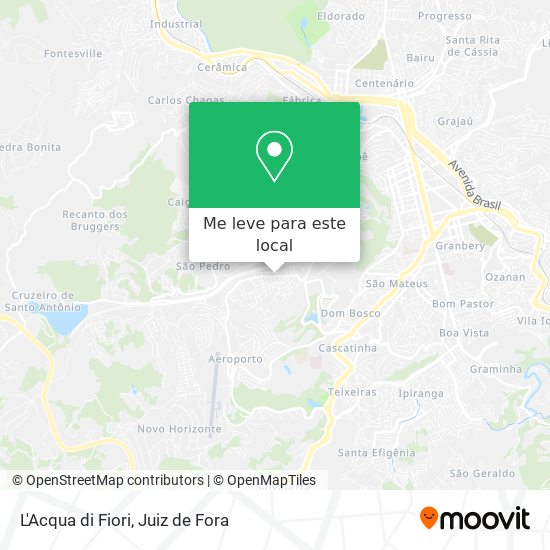 L'Acqua di Fiori mapa