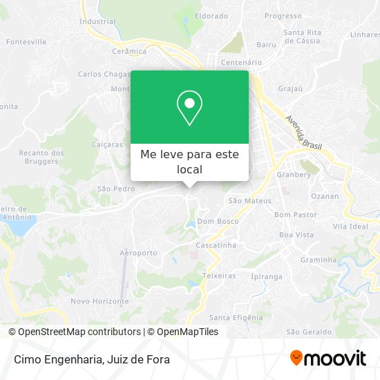 Cimo Engenharia mapa