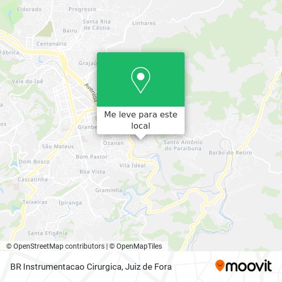 BR Instrumentacao Cirurgica mapa