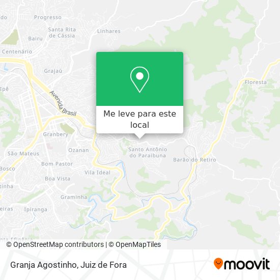 Granja Agostinho mapa
