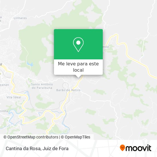 Cantina da Rosa mapa