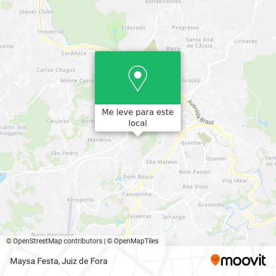Maysa Festa mapa
