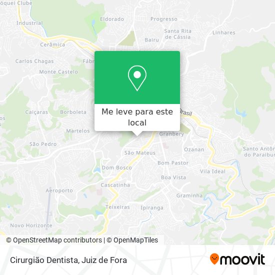 Cirurgião Dentista mapa