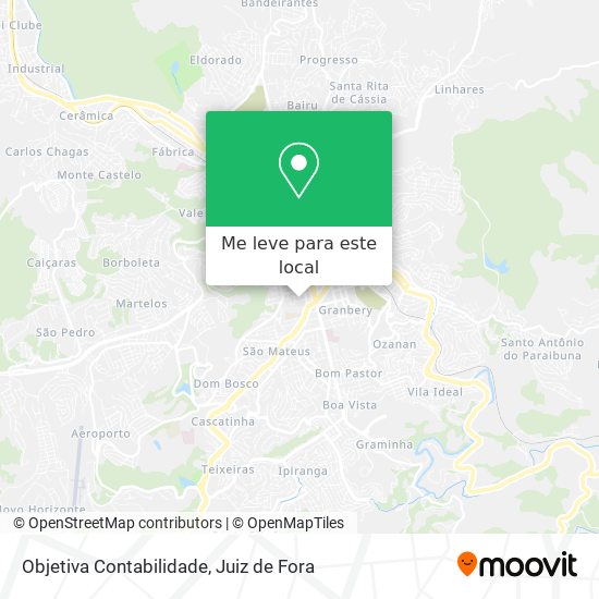 Objetiva Contabilidade mapa