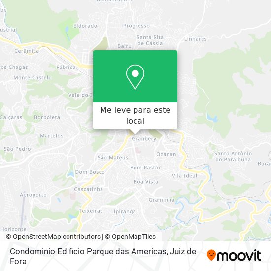 Condominio Edificio Parque das Americas mapa
