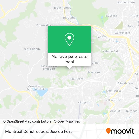 Montreal Construcoes mapa