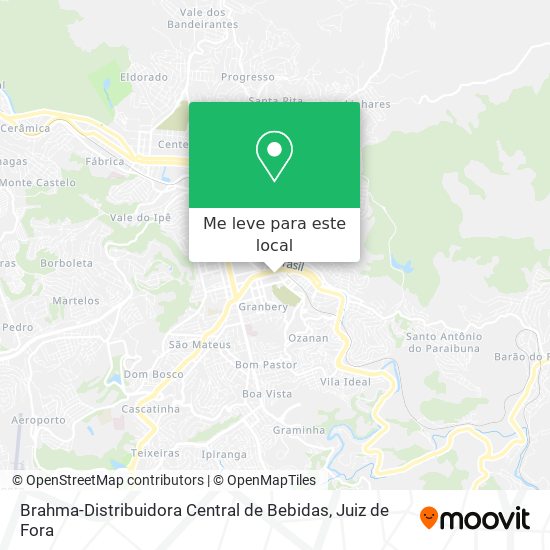 Brahma-Distribuidora Central de Bebidas mapa