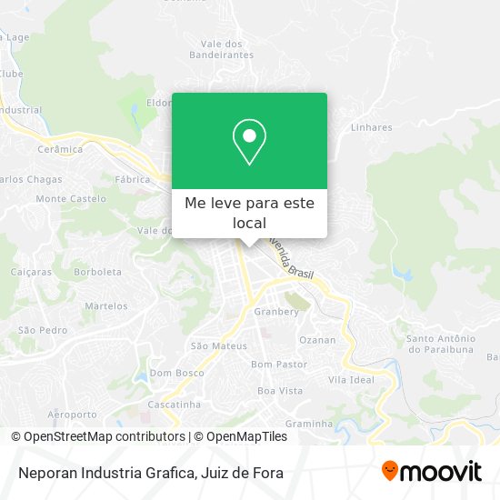 Neporan Industria Grafica mapa