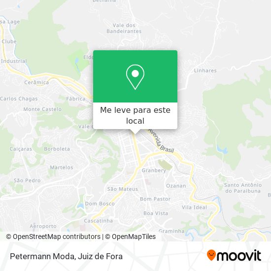 Petermann Moda mapa