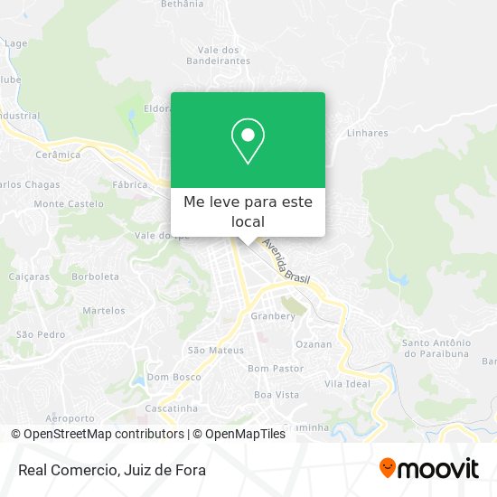 Real Comercio mapa