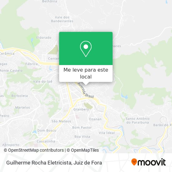 Guilherme Rocha Eletricista mapa