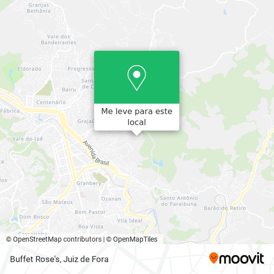 Buffet Rose's mapa