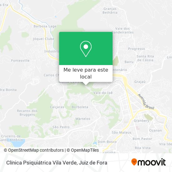 Clínica Psiquiátrica Vila Verde mapa