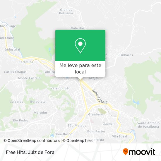 Free Hits mapa