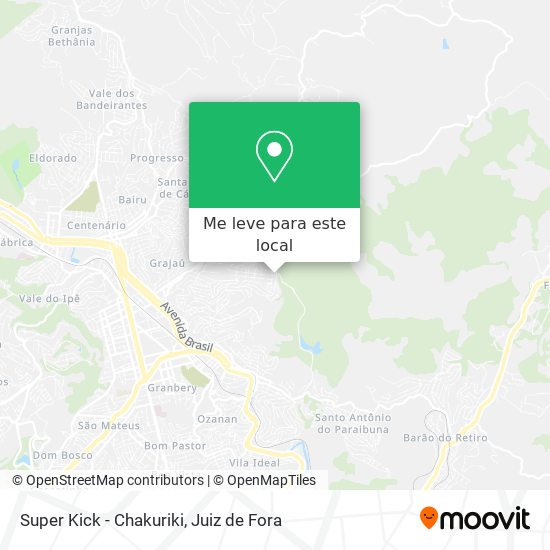 Super Kick - Chakuriki mapa