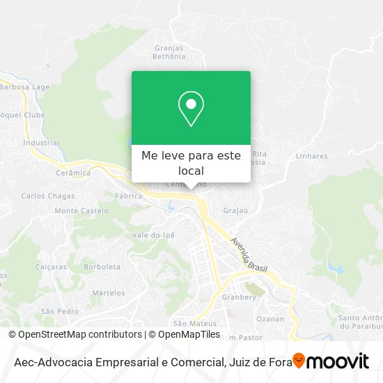 Aec-Advocacia Empresarial e Comercial mapa