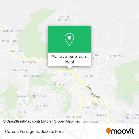 Cofesa Ferragens mapa