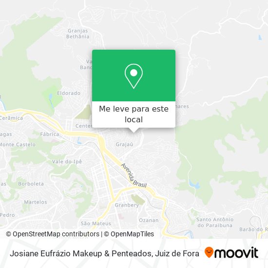 Josiane Eufrázio Makeup & Penteados mapa