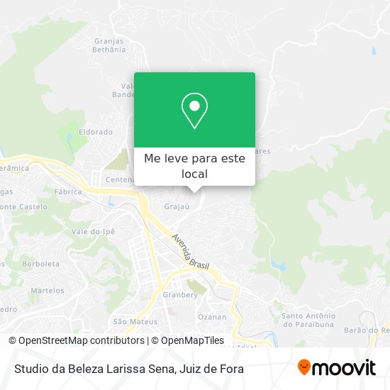 Studio da Beleza Larissa Sena mapa