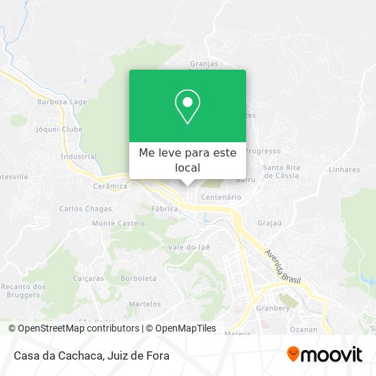Casa da Cachaca mapa