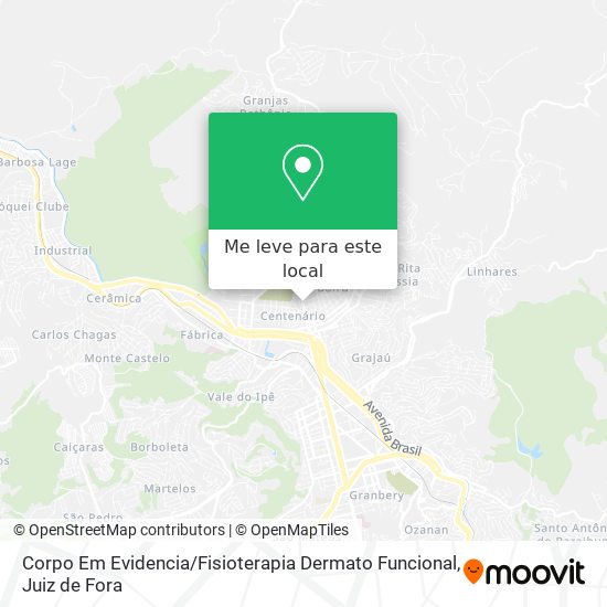 Corpo Em Evidencia / Fisioterapia Dermato Funcional mapa