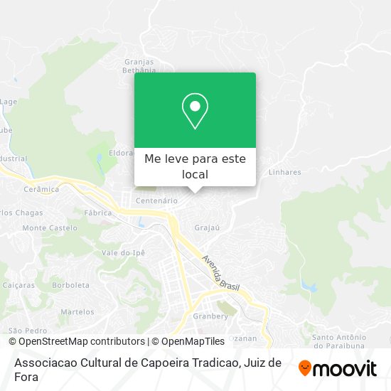 Associacao Cultural de Capoeira Tradicao mapa