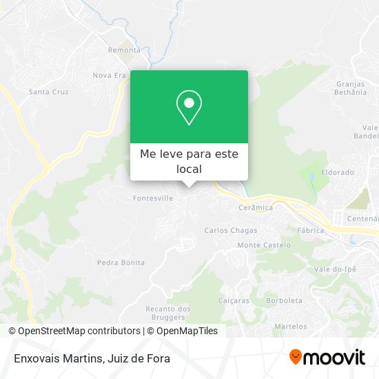 Enxovais Martins mapa