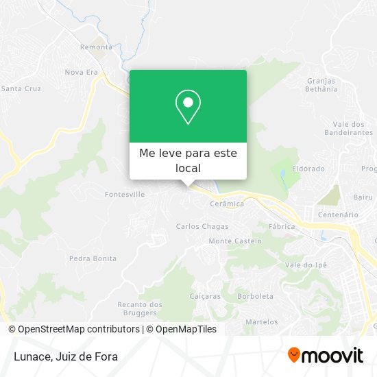 Lunace mapa