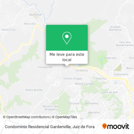 Condominio Residencial Gardenville mapa