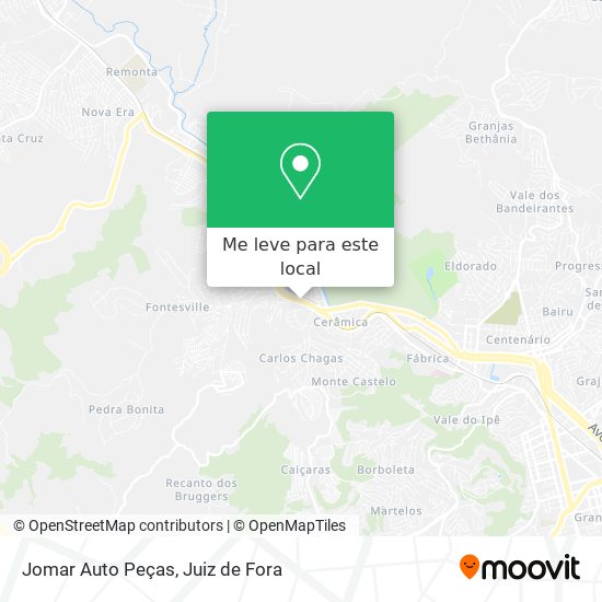 Jomar Auto Peças mapa