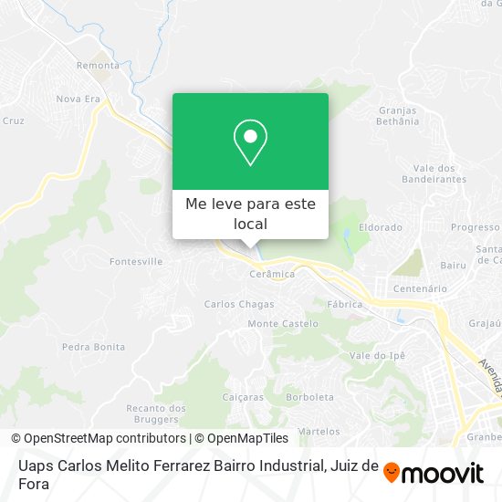 Uaps Carlos Melito Ferrarez Bairro Industrial mapa