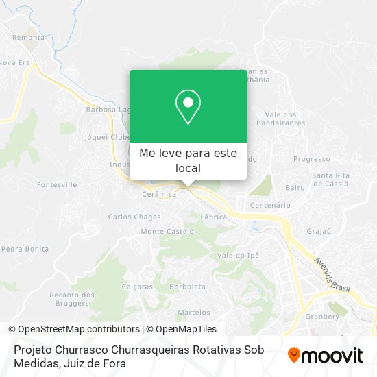 Projeto Churrasco Churrasqueiras Rotativas Sob Medidas mapa